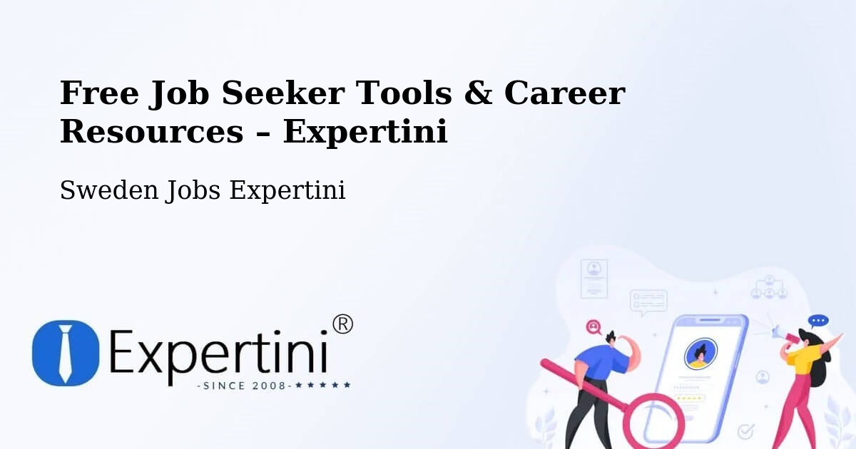 Free Job Seeker Tools & Career Resources – Bromölla - Bromölla, Sweden Jobs Expertini